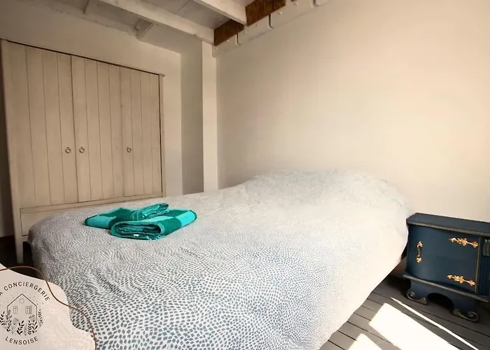 La Brocante Lensoise Centre Wifi 8 Pers Holiday home